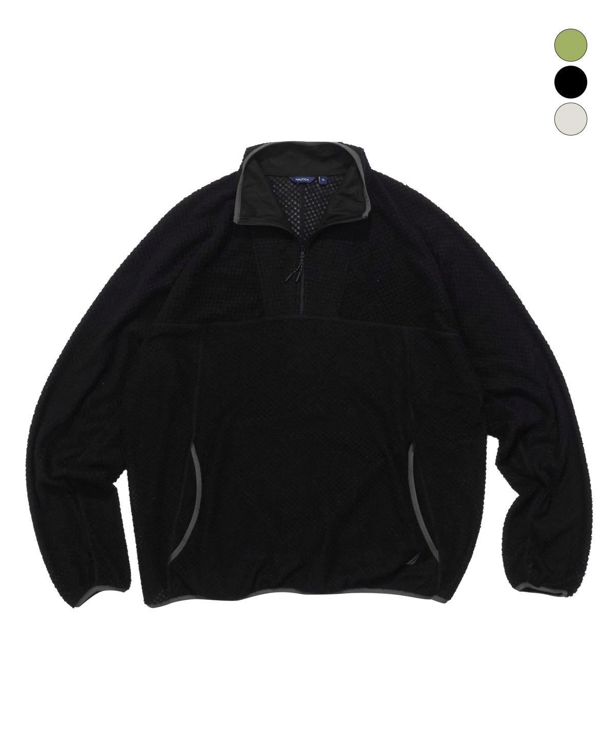 노티카(NAUTICA) 폴라 벤트 하프집 풀오버(3colors) NFL2266