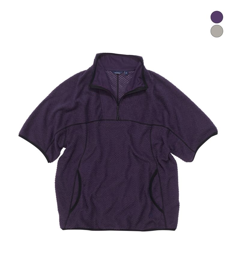폴라 벤트 반소매 하프집 풀오버(2colors) NFL2276