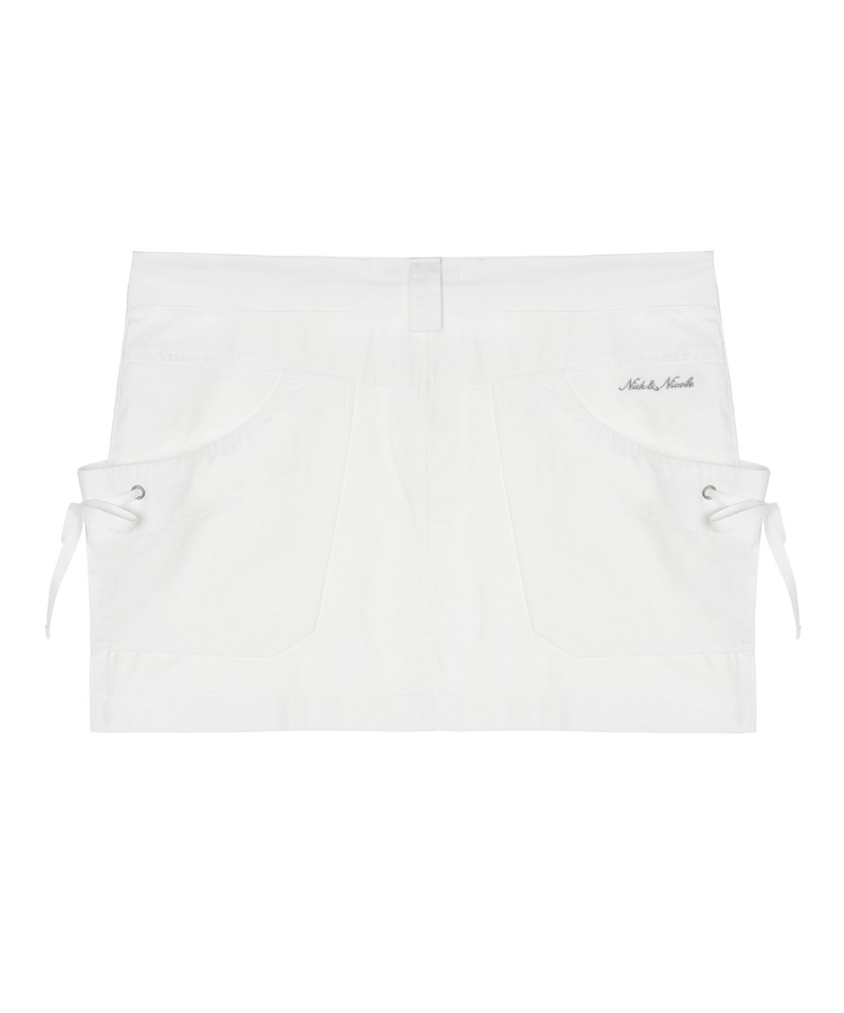 닉앤니콜(NICK&NICOLE) CARGO POCKET MINI SKIRT_IVORY