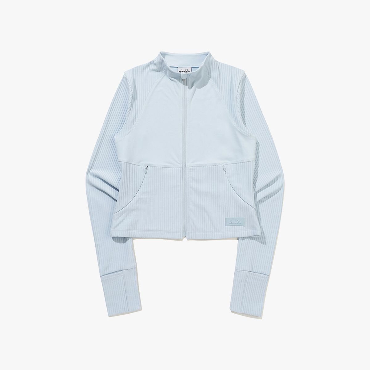 디아도라(diadora) 플로우 슬림 집업 자켓 SKY BLUE
