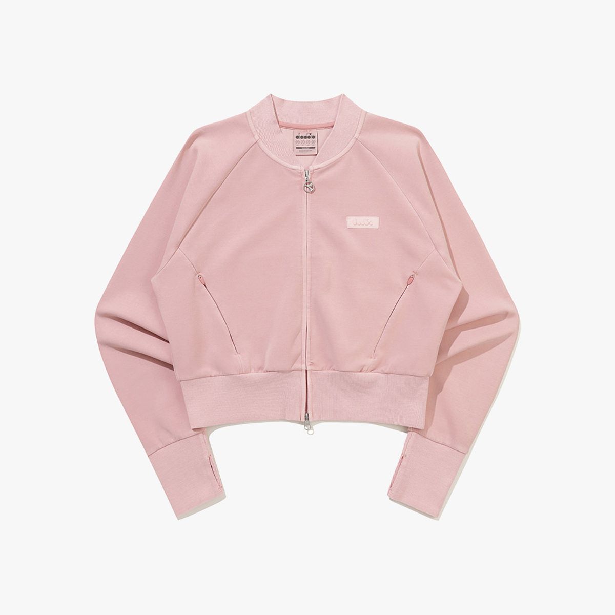 디아도라(diadora) 밸런스 스웻 집업 자켓 PINK