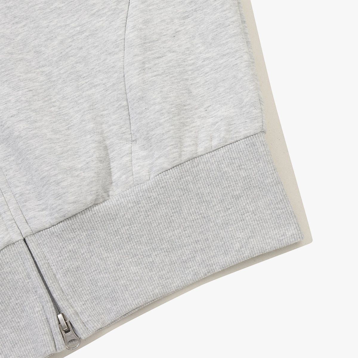 디아도라(diadora) 밸런스 스웻 집업 자켓 MELANGE GREY