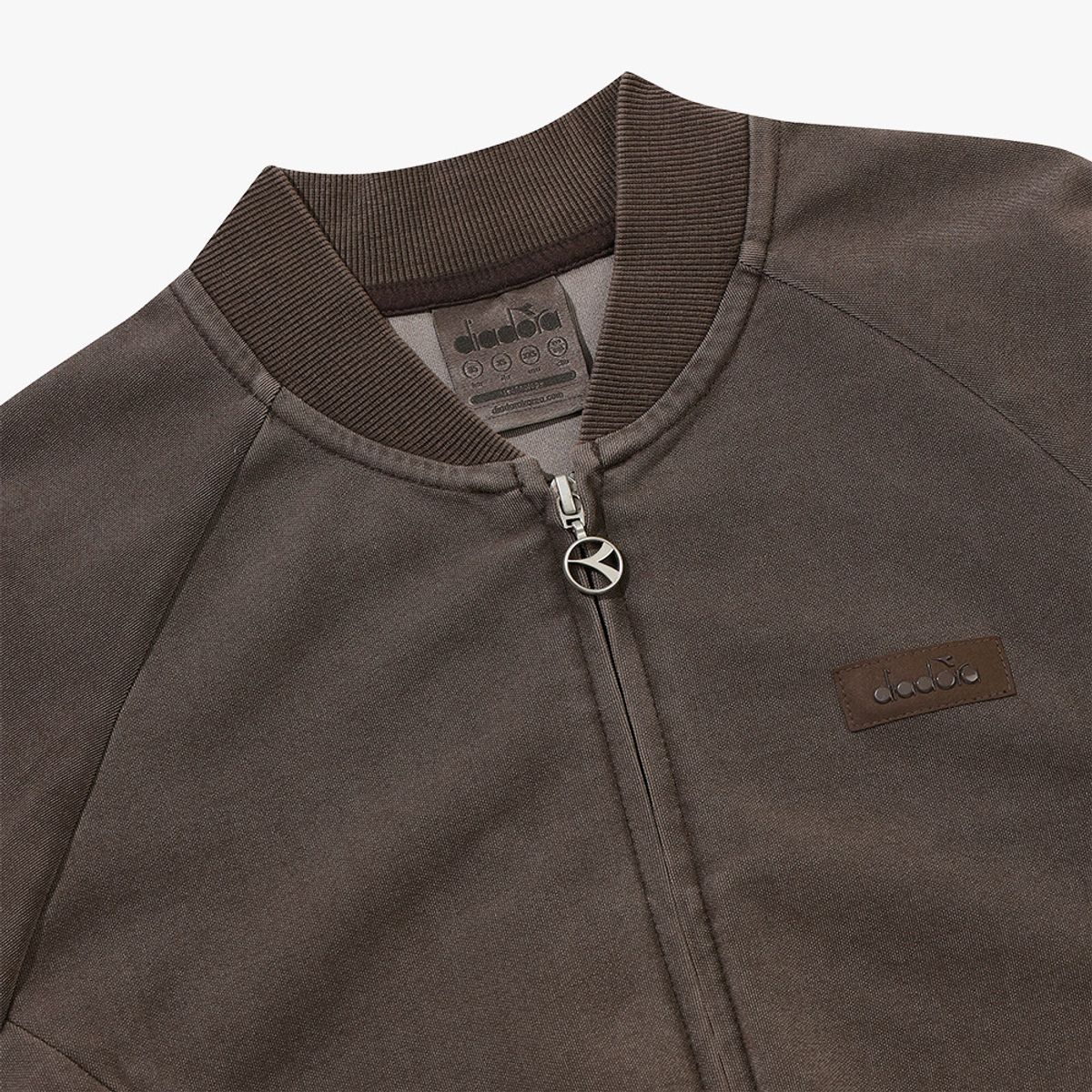 디아도라(diadora) 밸런스 스웻 집업 자켓 BROWN