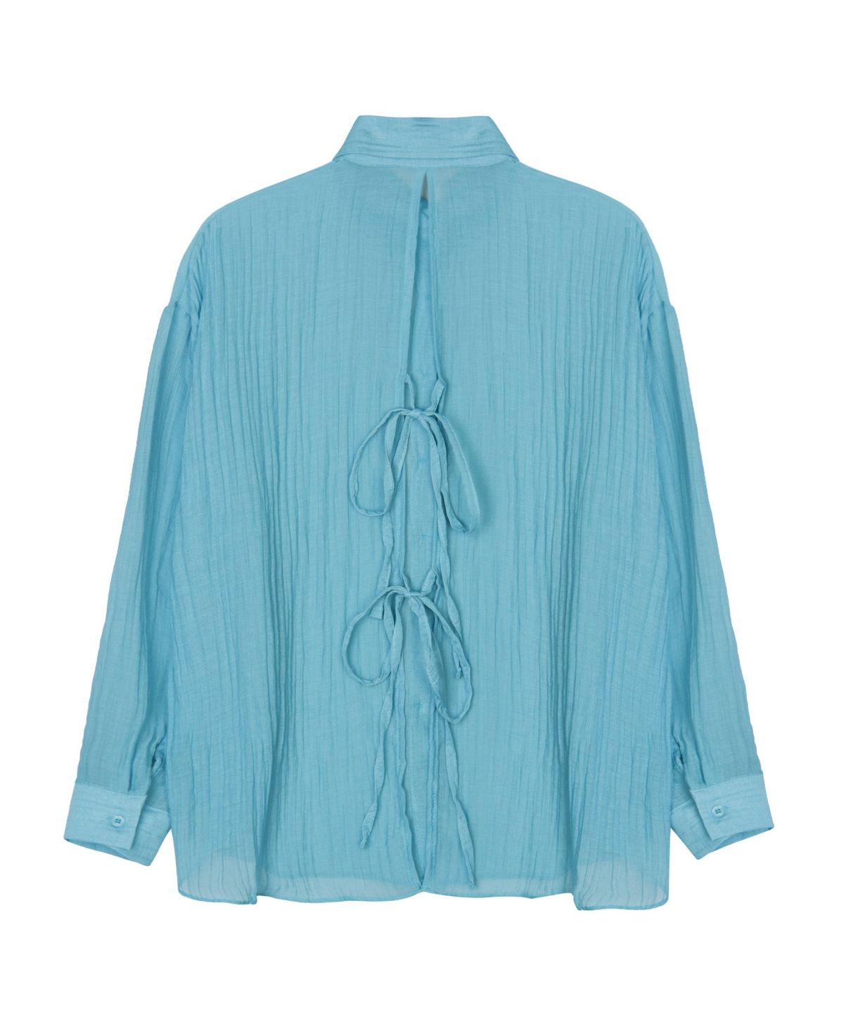 닉앤니콜(NICK&NICOLE) BACK STRAP SHIRT_BLUE
