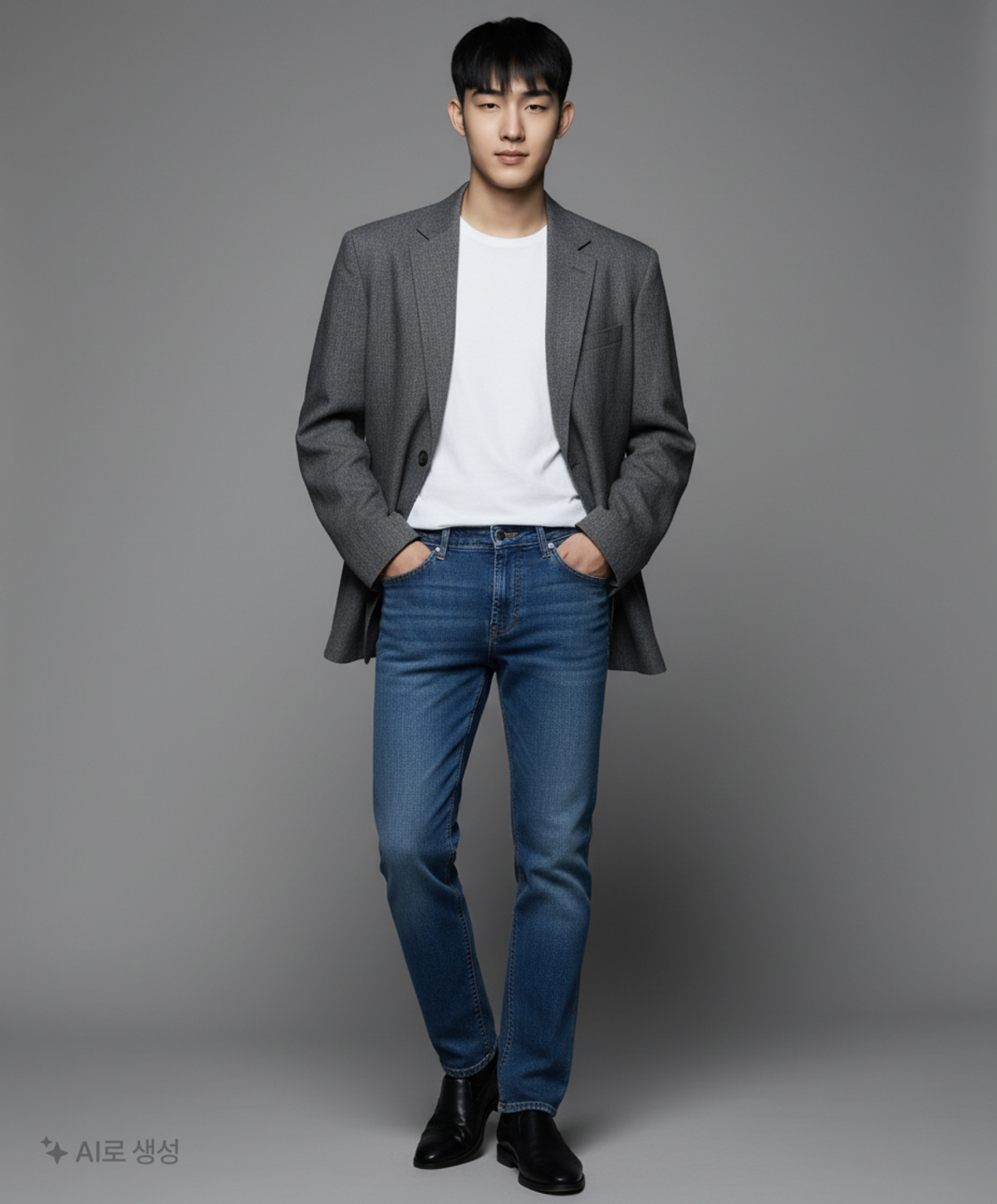 스파오(SPAO) 청/데님 팬츠 80