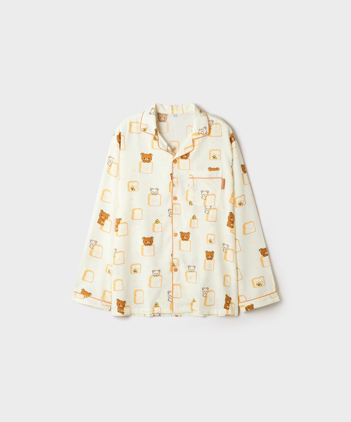 스파오(SPAO) [리락쿠마] 긴팔 파자마(Ivory)_SPPPG49U06