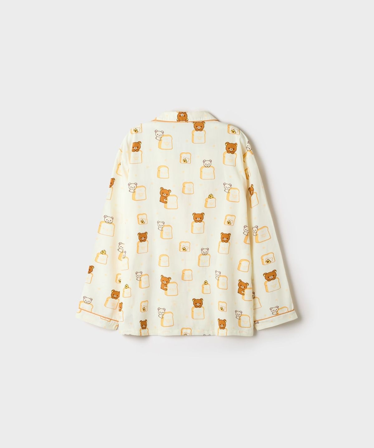 스파오(SPAO) [리락쿠마] 긴팔 파자마(Ivory)_SPPPG49U06