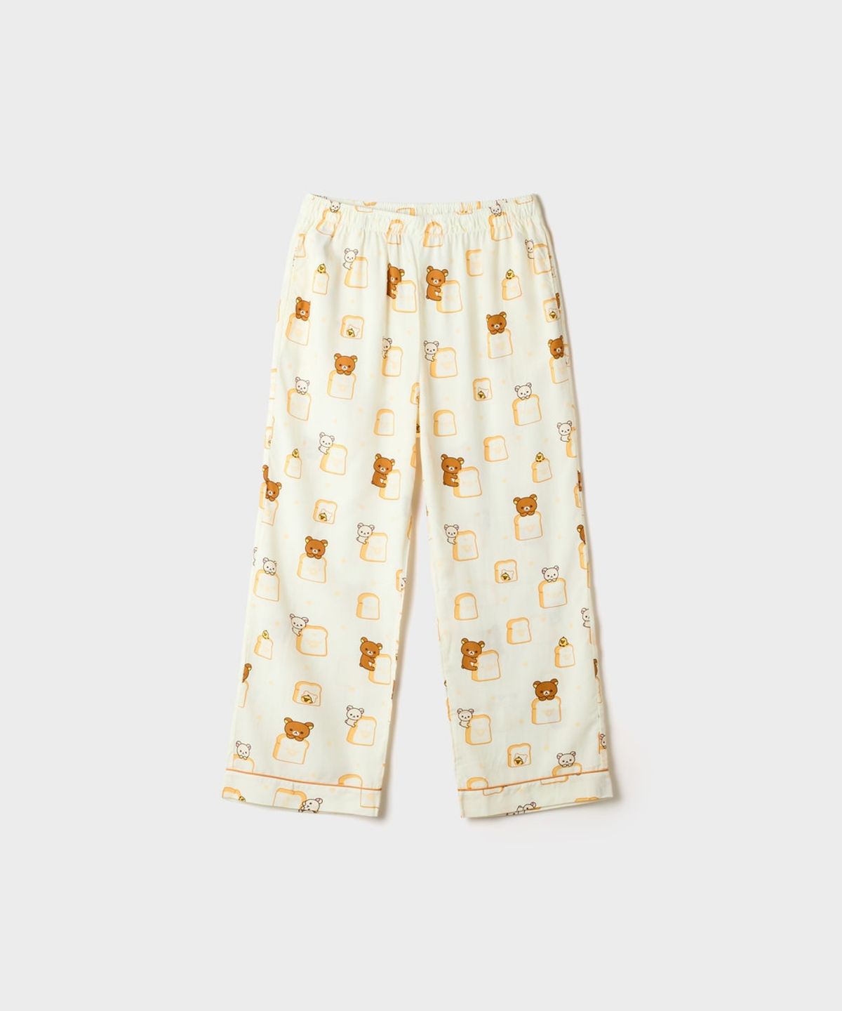 스파오(SPAO) [리락쿠마] 긴팔 파자마(Ivory)_SPPPG49U06