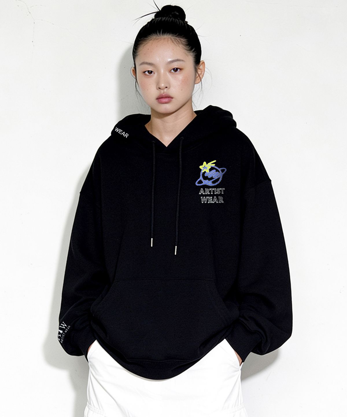 아티스트웨어(ARTISTWEAR) 슬립 플래닛 후드티