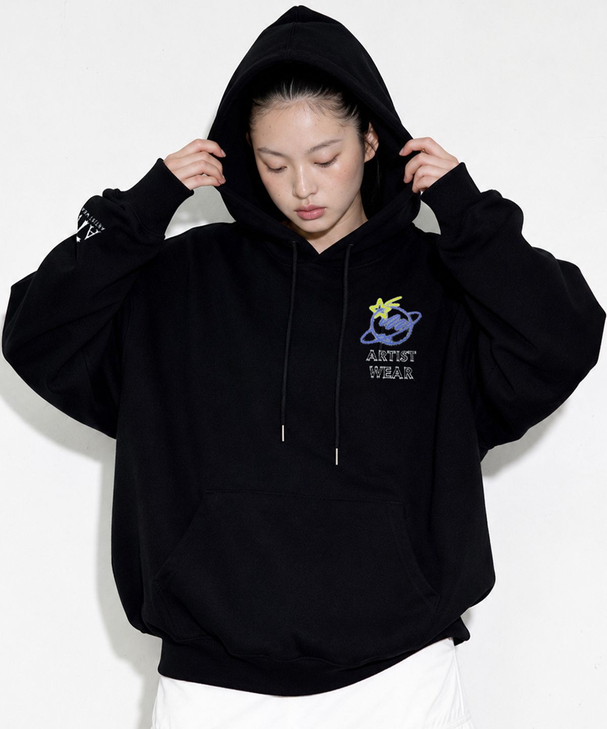 아티스트웨어(ARTISTWEAR) 슬립 플래닛 후드티