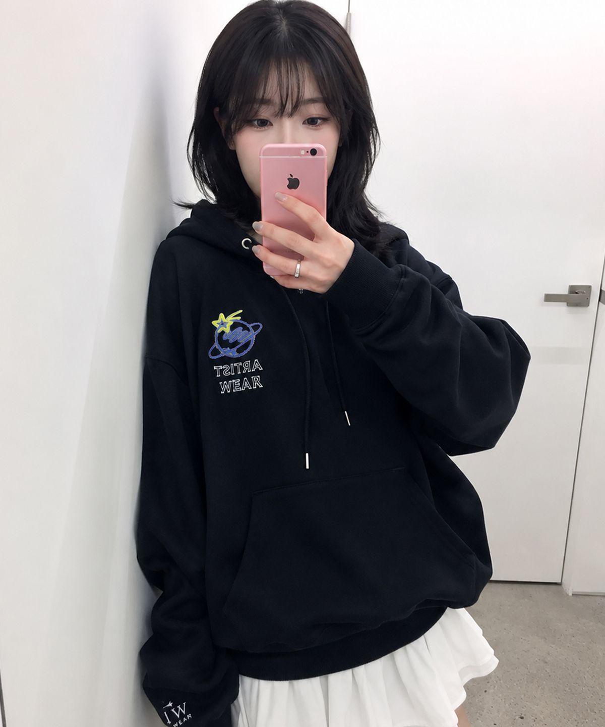 아티스트웨어(ARTISTWEAR) 슬립 플래닛 후드티