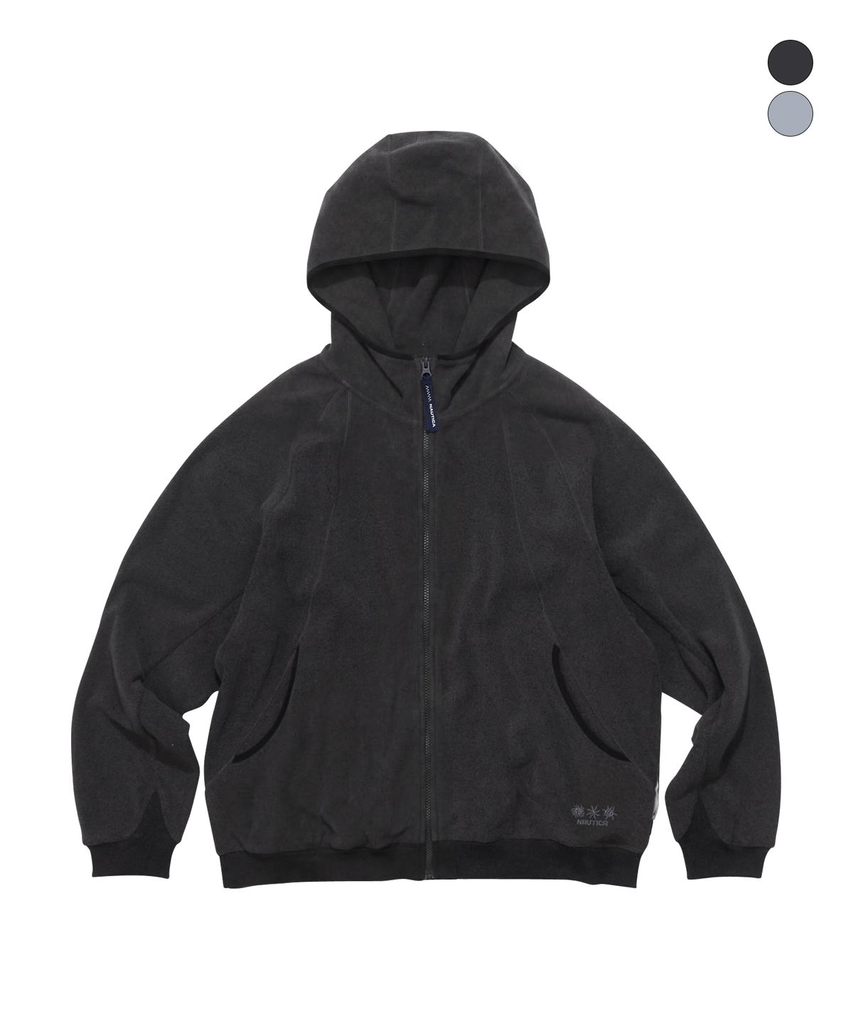 노티카(NAUTICA) 오션 토템 후디드 폴라 자켓(2colors) NFL2186