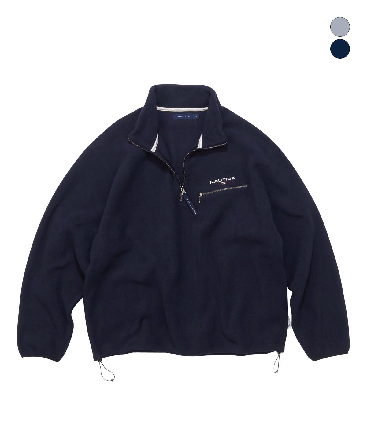 노티카(NAUTICA) 83플래그 폴라 메탈 하프 집업(2colors) NFL2206