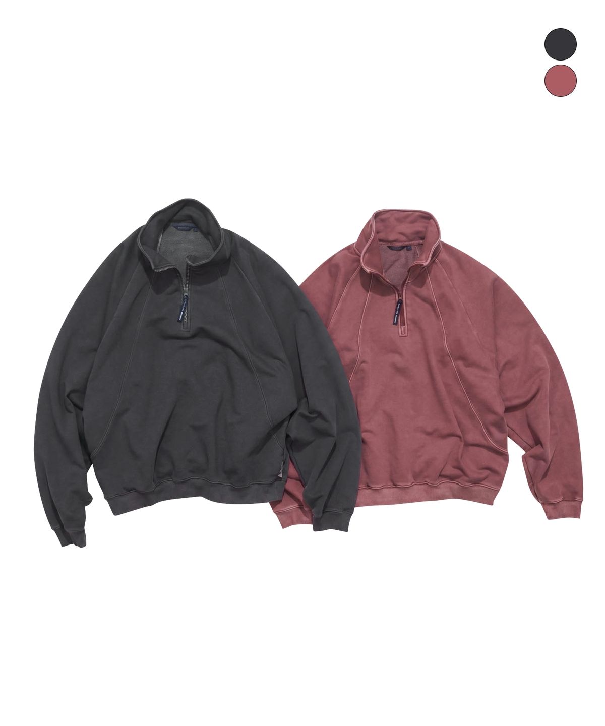 노티카(NAUTICA) 세일링 하프 집업 스웨트셔츠(2colors) NSW5976