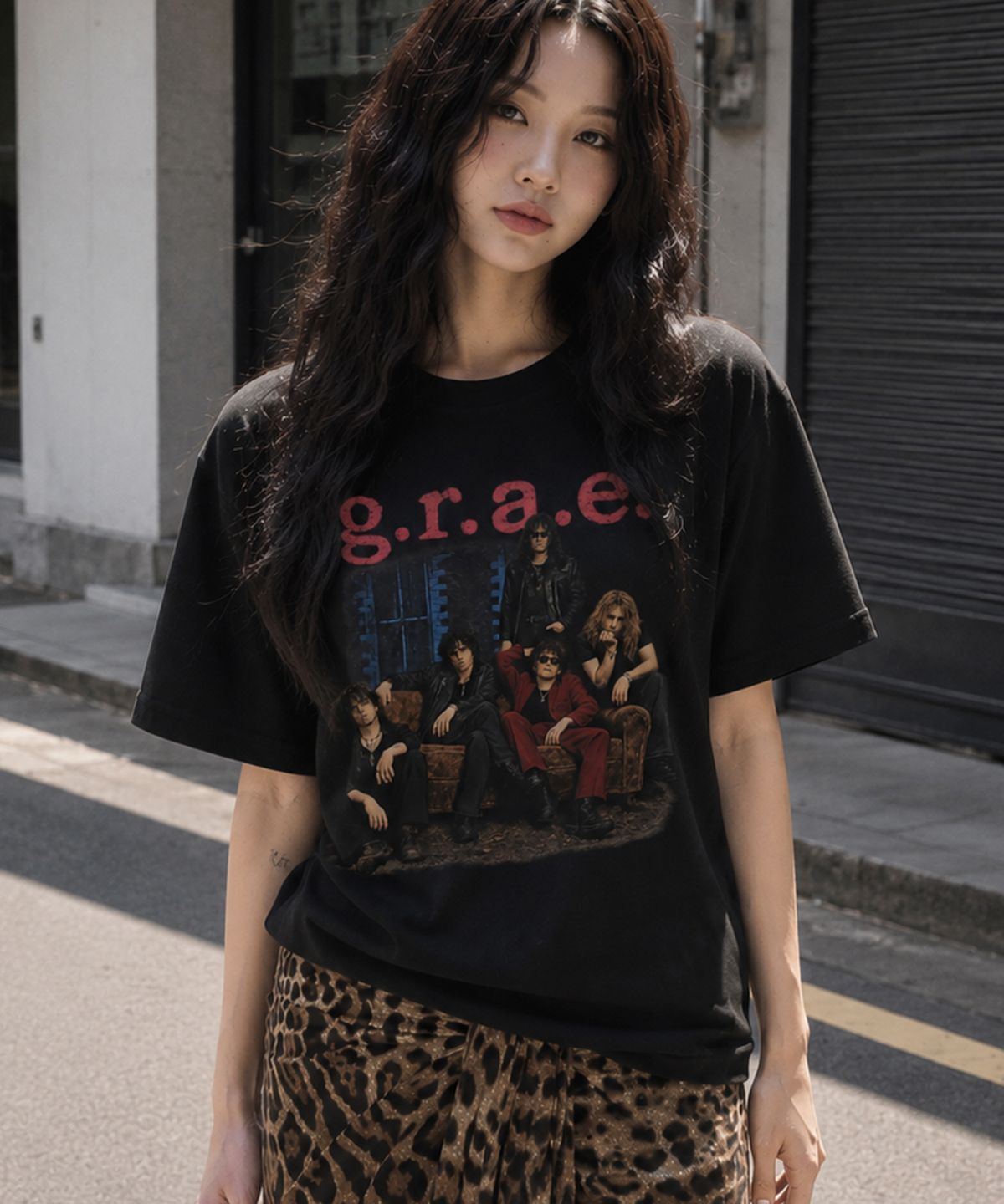 그레이버 오디너리(GRAVER ORDINARY) [ODNR UNISEX]5 Guys 반팔 티셔츠_5color