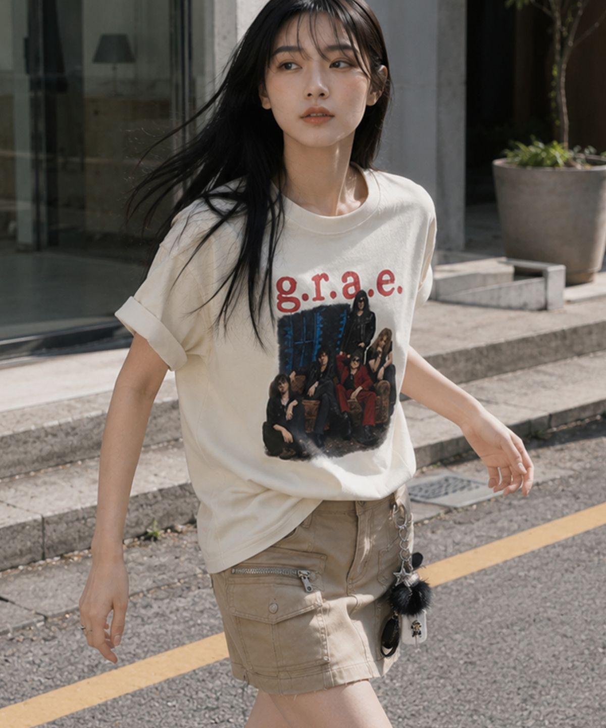 그레이버 오디너리(GRAVER ORDINARY) [ODNR UNISEX]5 Guys 반팔 티셔츠_5color