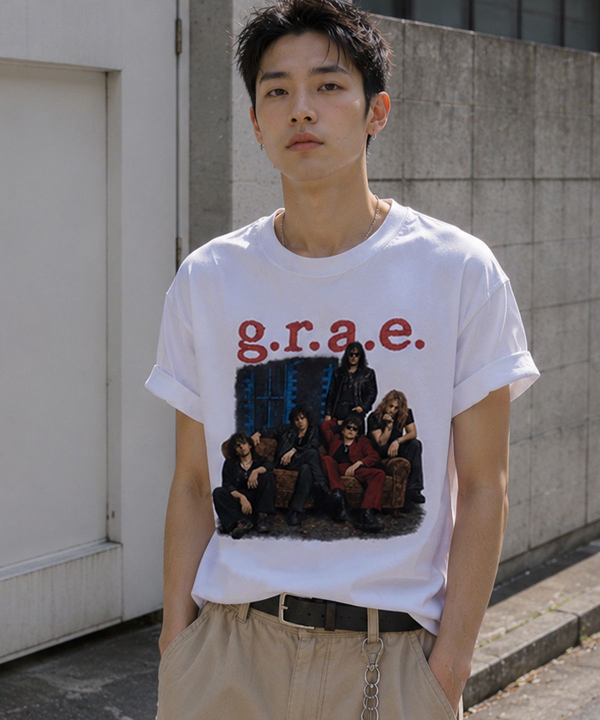 그레이버 오디너리(GRAVER ORDINARY) [ODNR UNISEX]5 Guys 반팔 티셔츠_5color