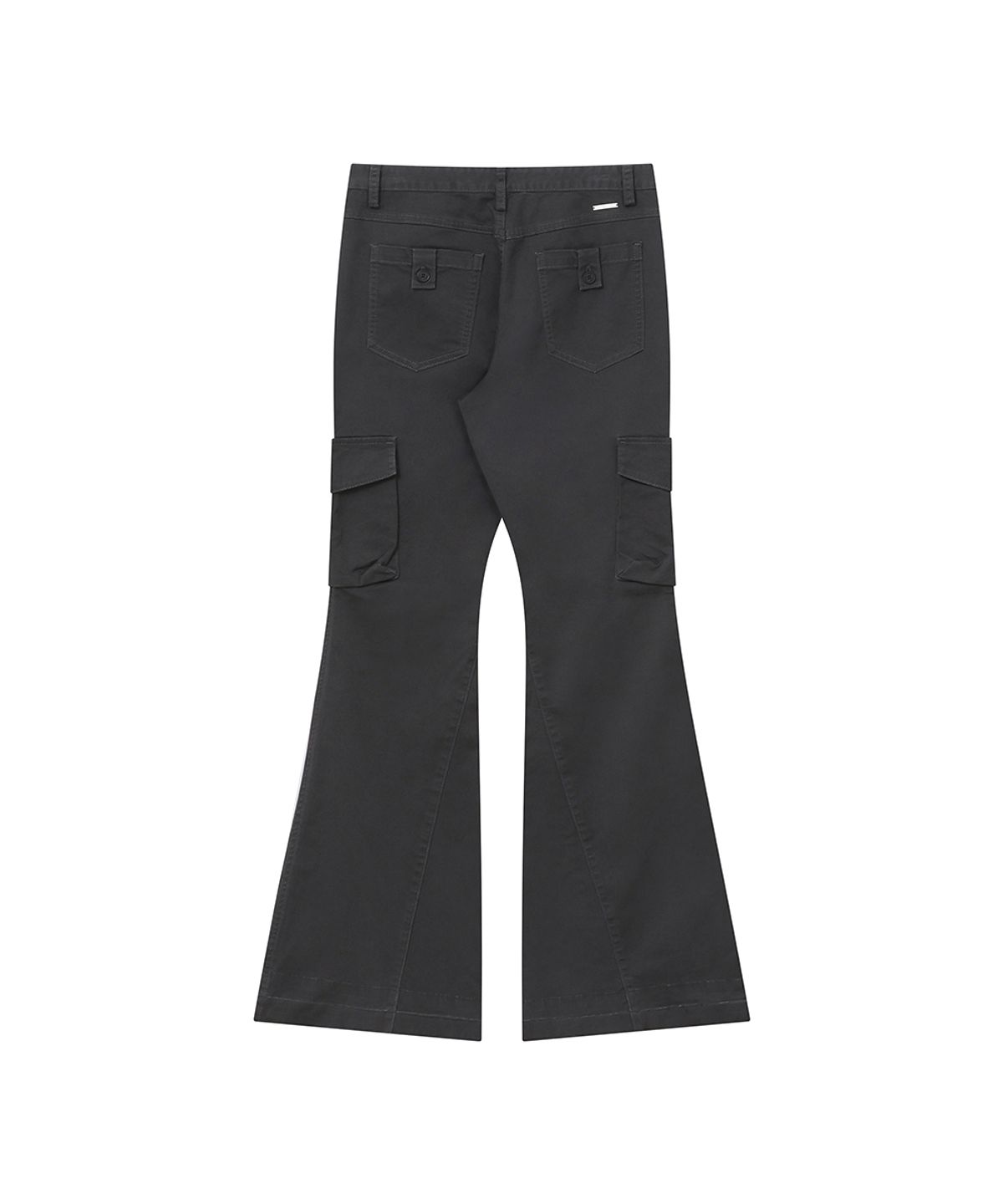 미세키서울(MISEKI SEOUL) [레이 PICK] Pocket tab cargo bootcut pants CHARCOAL