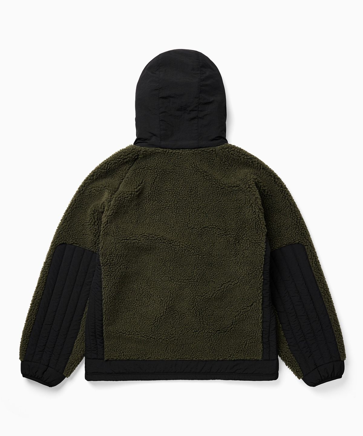 디키즈(DICKIES) 패널드 플리스 후드 재킷 Olive