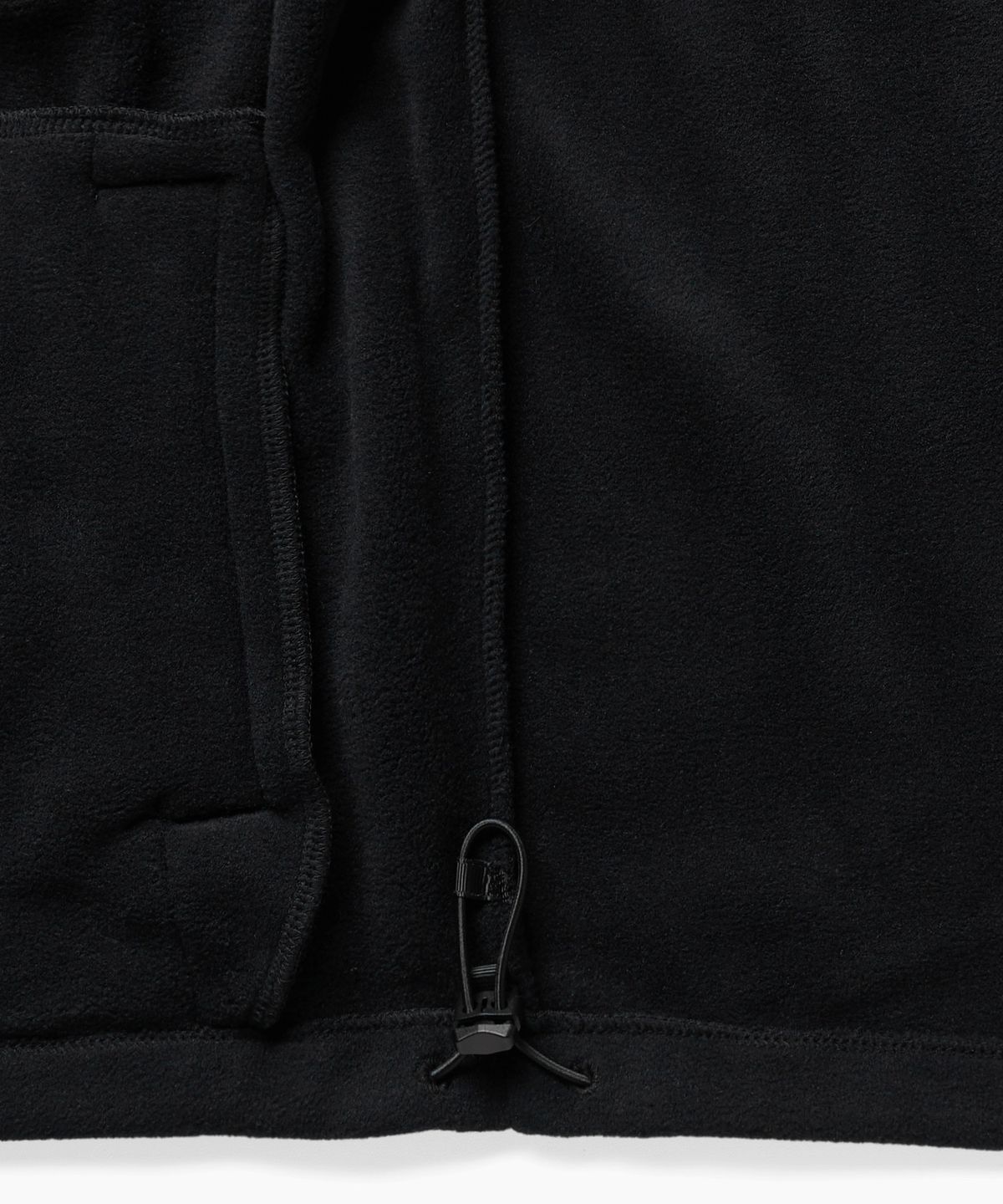 디키즈(DICKIES) 폴라텍 투톤 플리스 후드 재킷 Black