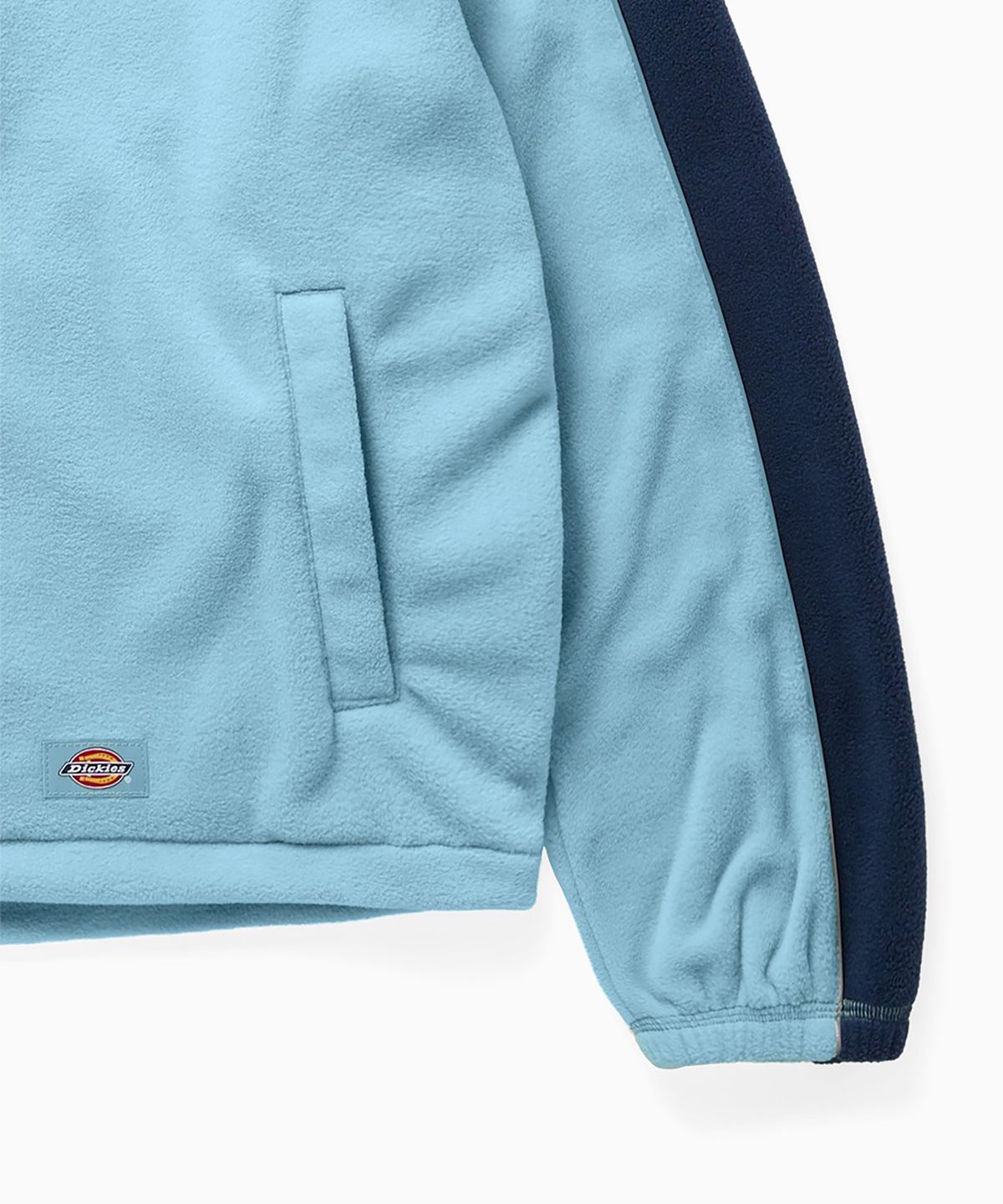디키즈(DICKIES) 폴라텍 투톤 플리스 후드 재킷 Mint