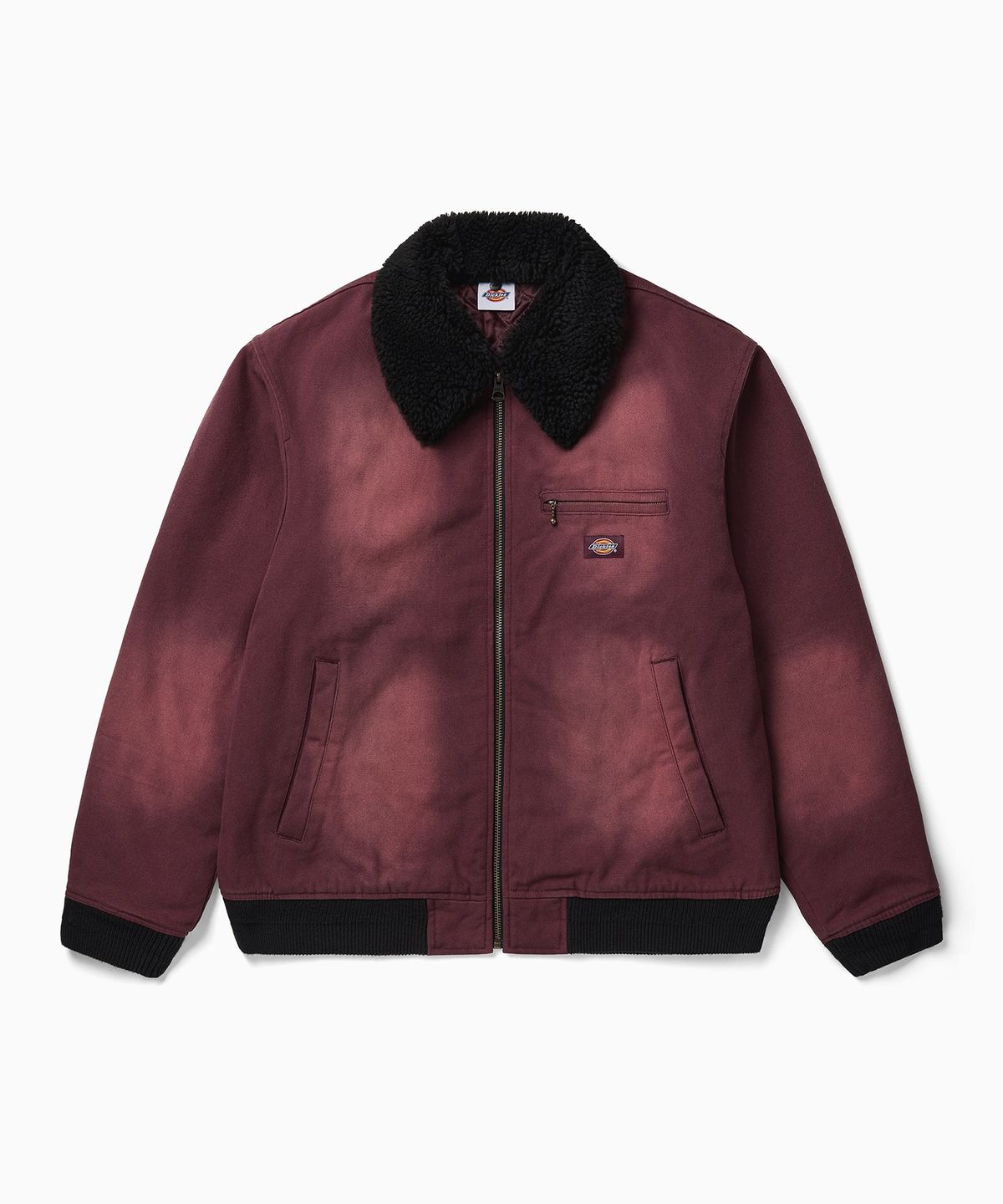 디키즈(DICKIES) 시어링 페인터 재킷 Burgundy