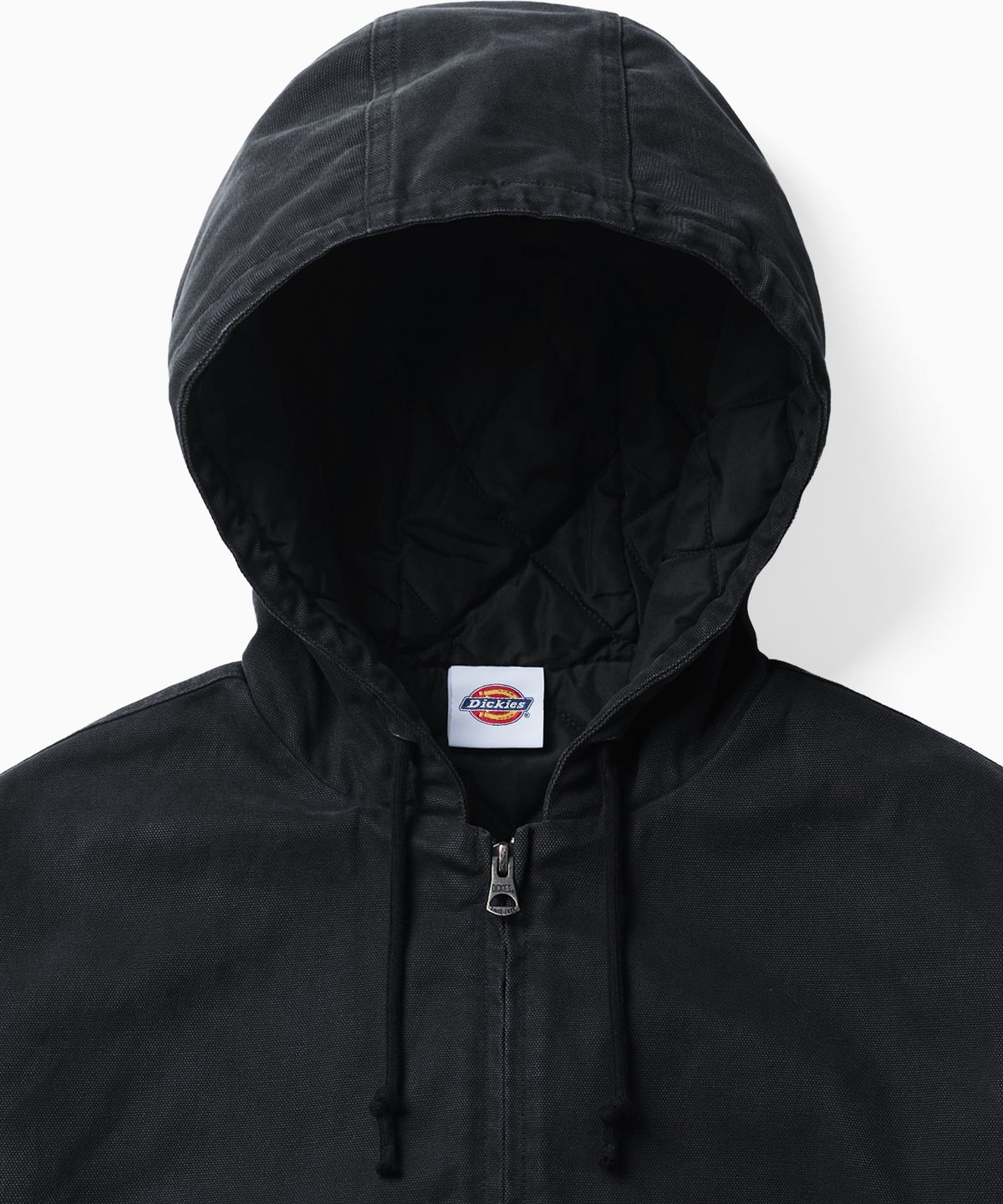 디키즈(DICKIES) 덕 캔버스 후디 재킷 Black