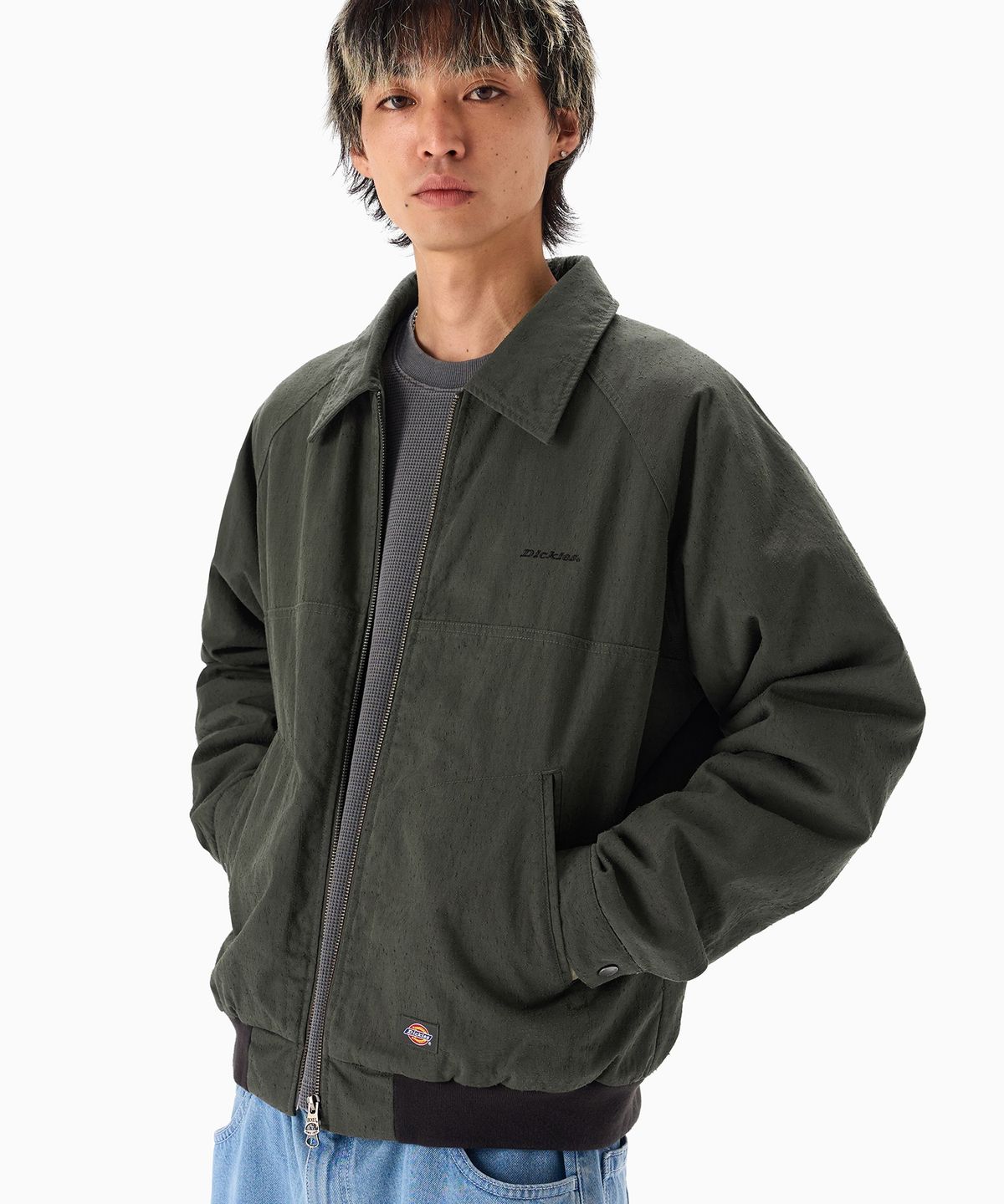 디키즈(DICKIES) 네프 워크 재킷 Olive