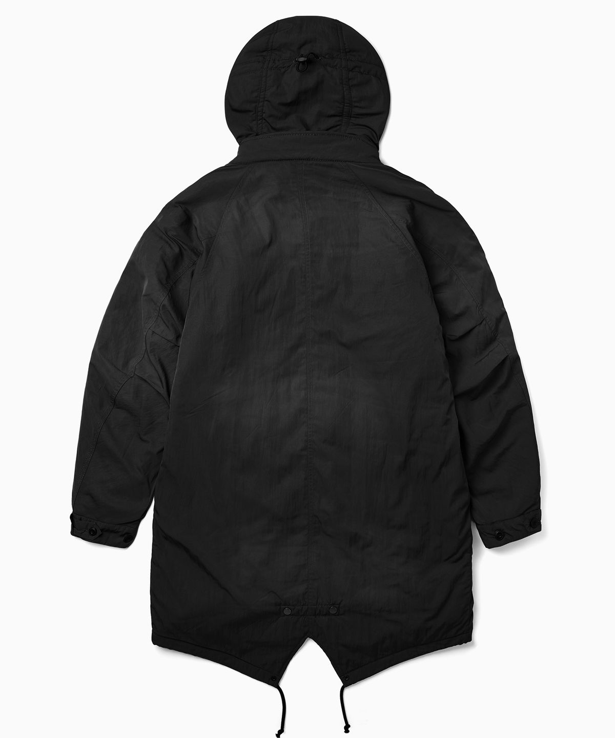 디키즈(DICKIES) 워시드 나일론 피쉬테일 재킷 Black