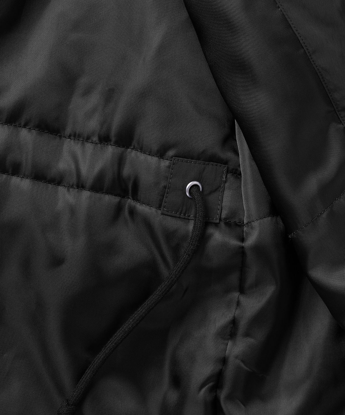 디키즈(DICKIES) 워시드 나일론 피쉬테일 재킷 Black