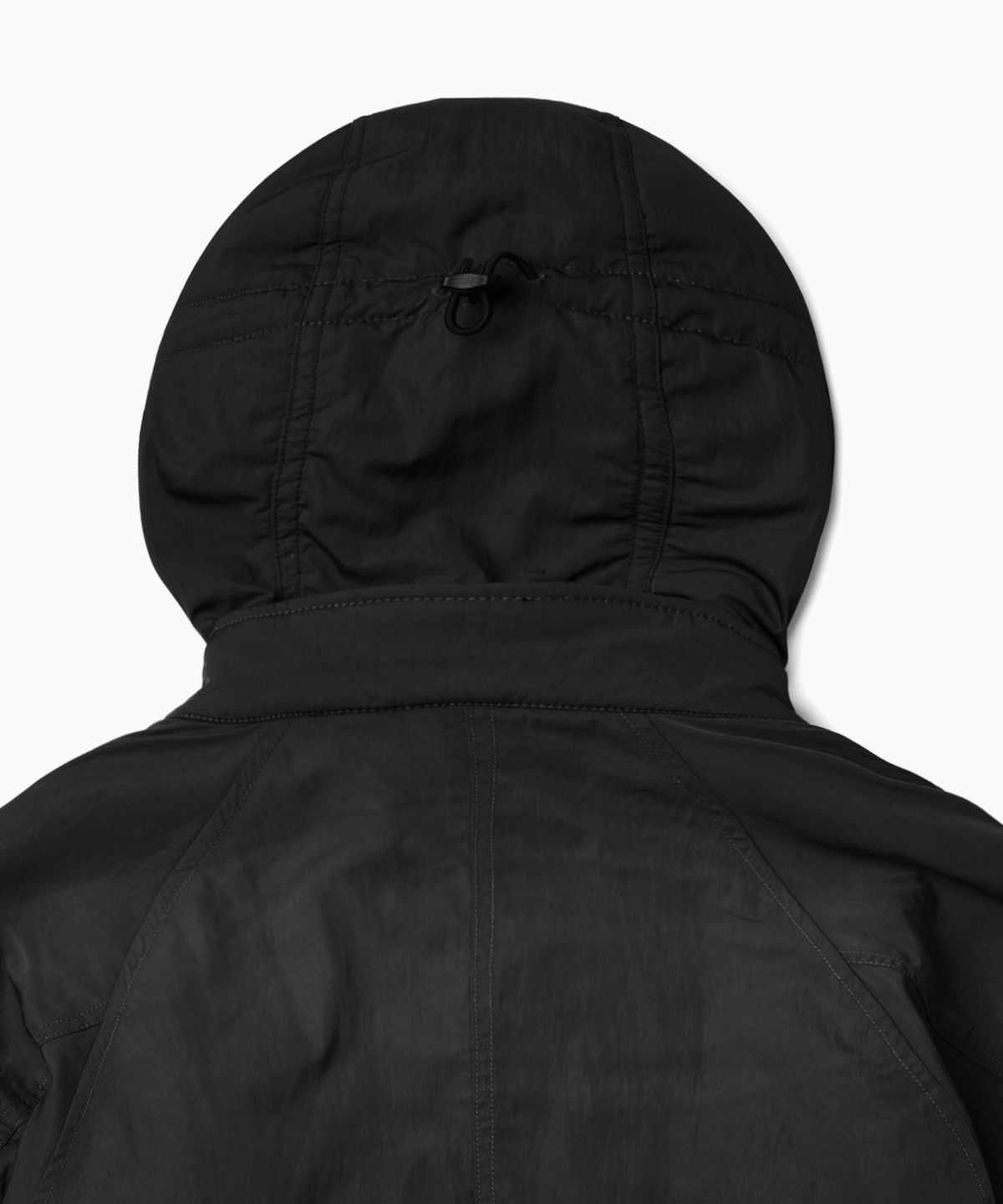 디키즈(DICKIES) 워시드 나일론 피쉬테일 재킷 Black