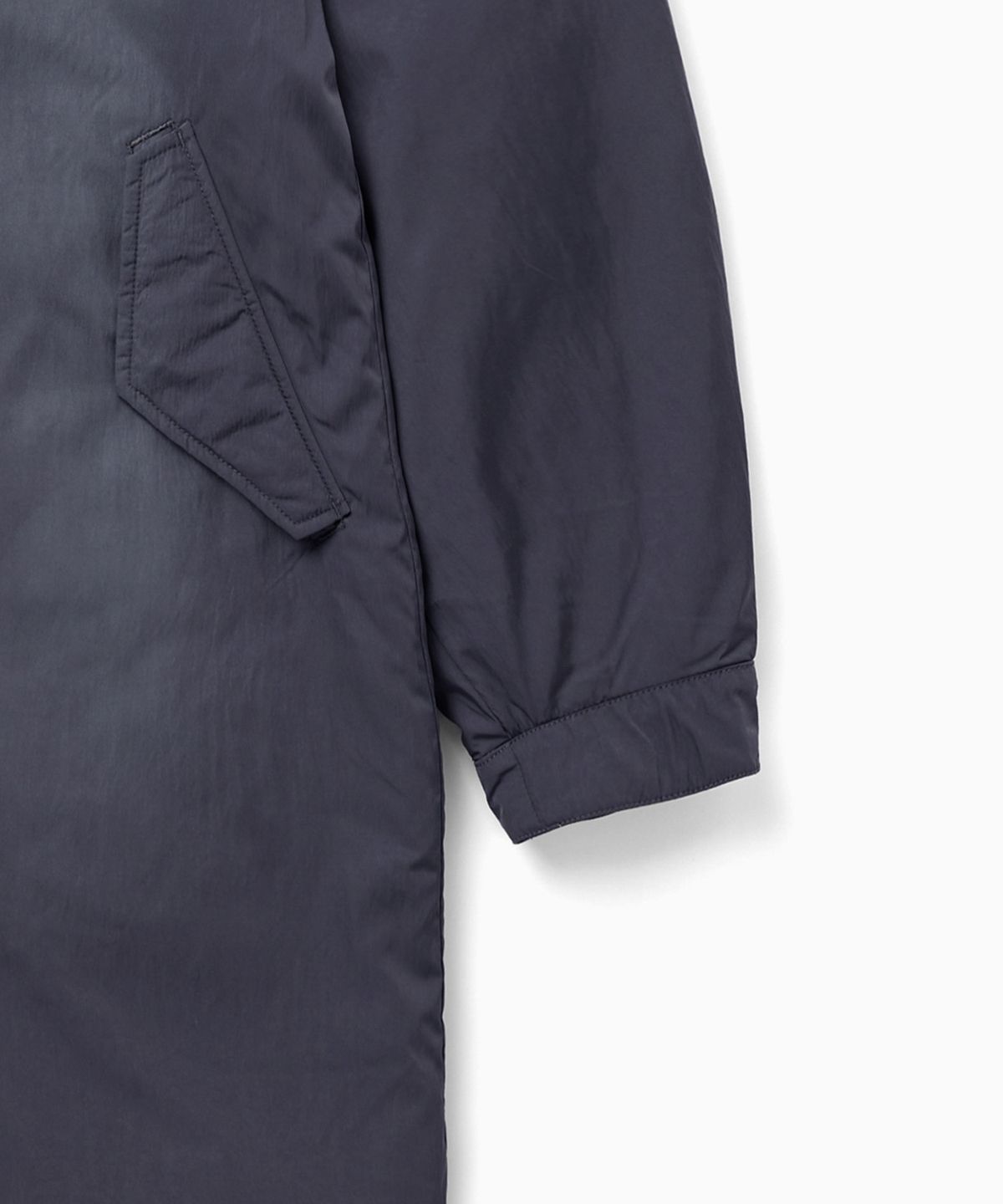 디키즈(DICKIES) 워시드 나일론 피쉬테일 재킷 Navy