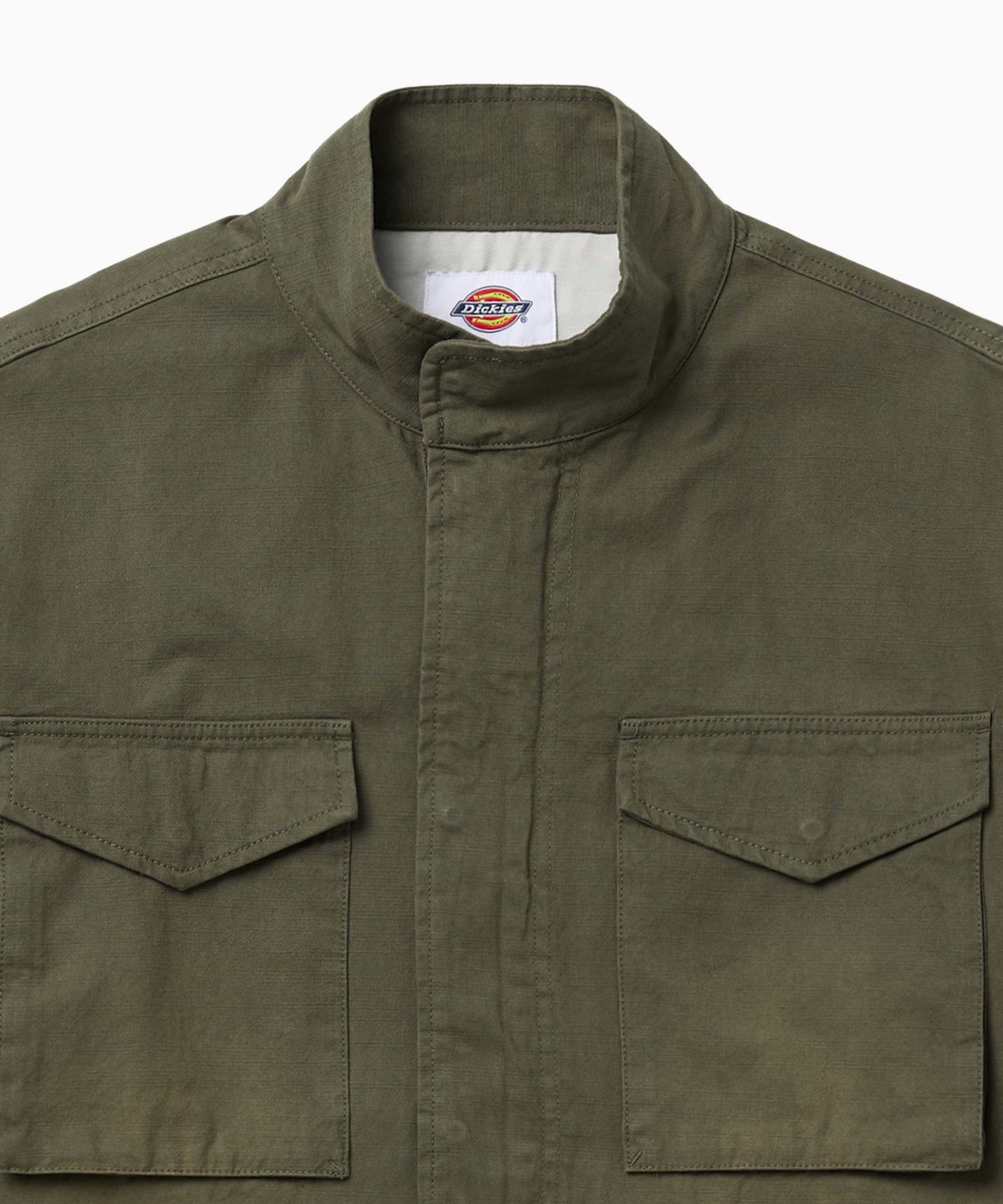 디키즈(DICKIES) 워시드 M-65 필드 재킷 Olive