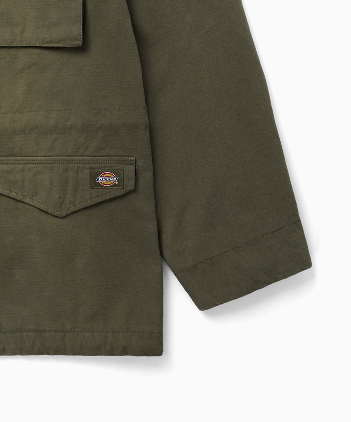 디키즈(DICKIES) 워시드 M-65 필드 재킷 Olive