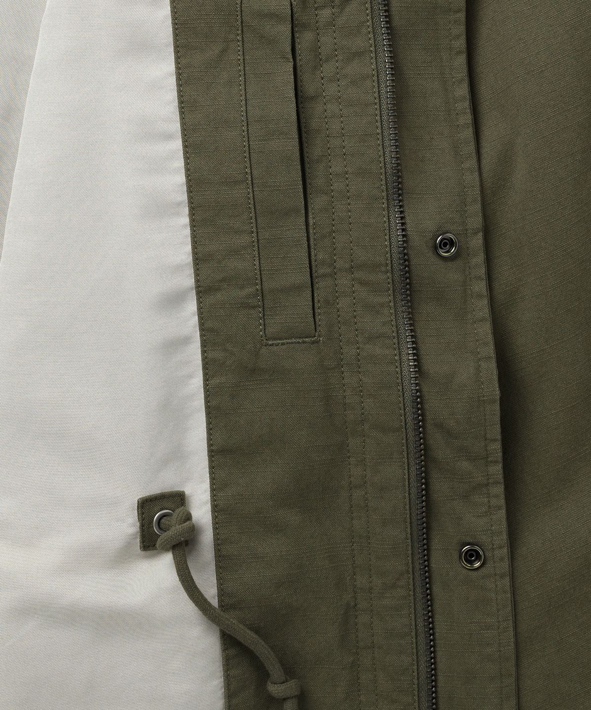 디키즈(DICKIES) 워시드 M-65 필드 재킷 Olive