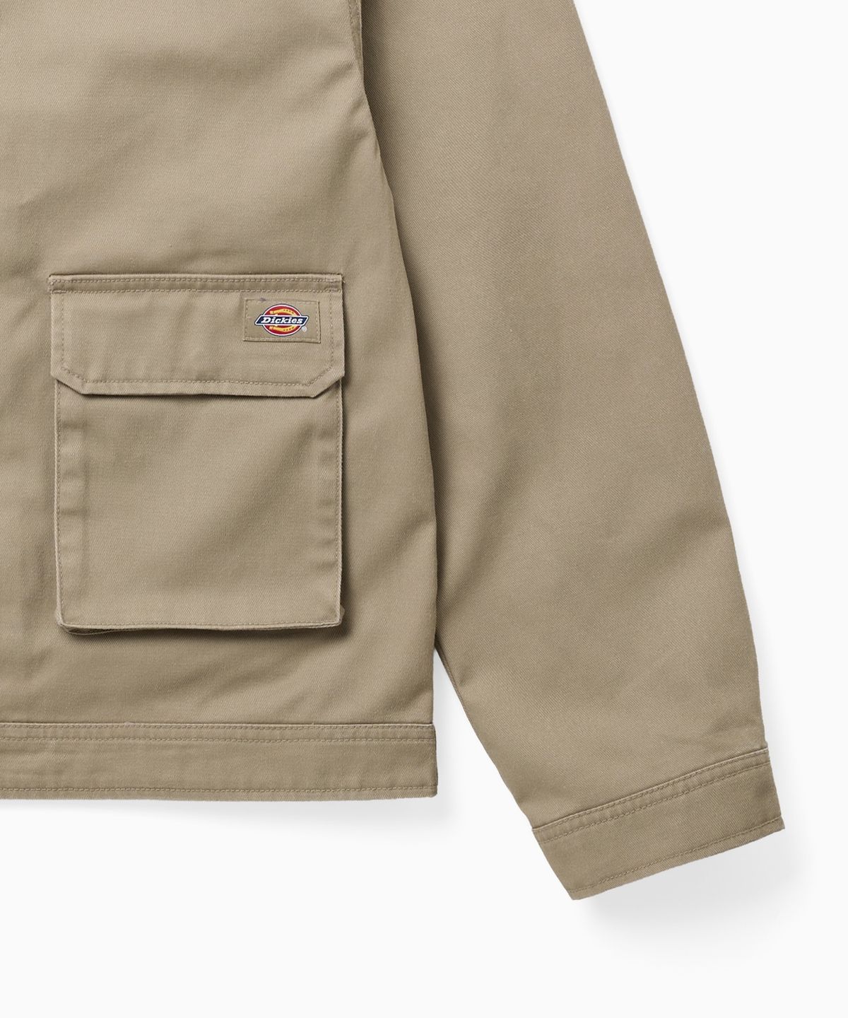 디키즈(DICKIES) 워시드 트러커 재킷 Khaki