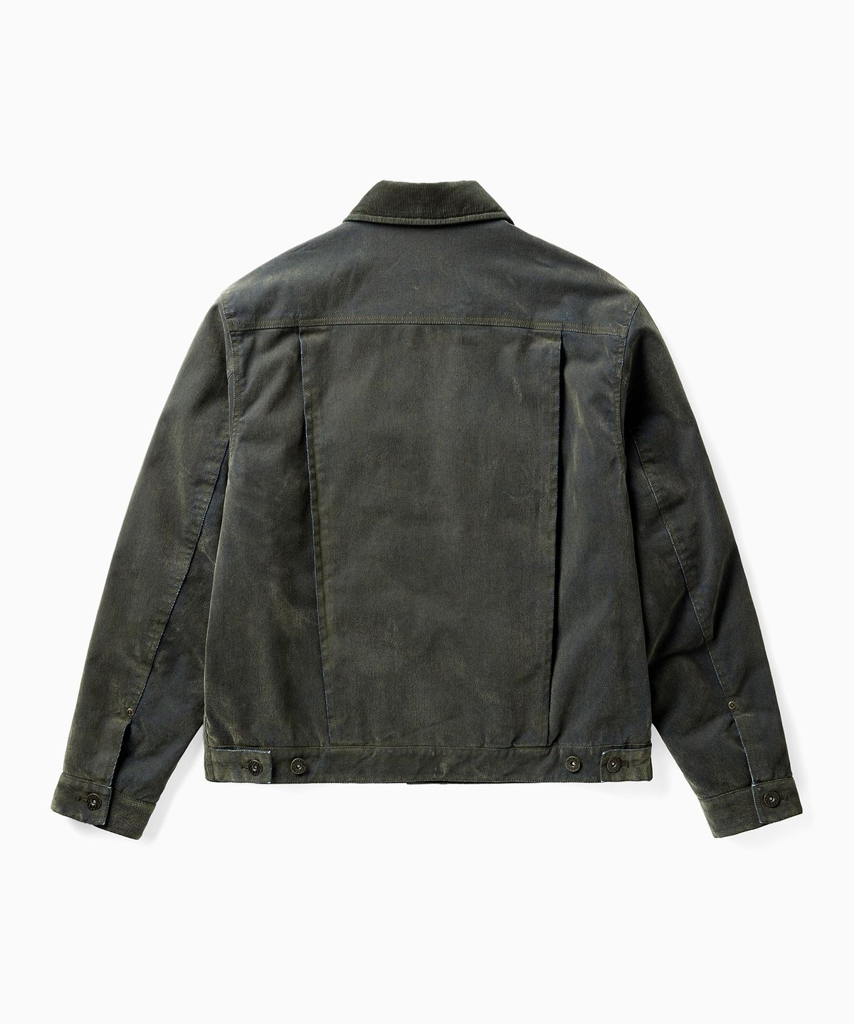 디키즈(DICKIES) 벨벳 데님 트러커 재킷 Olive