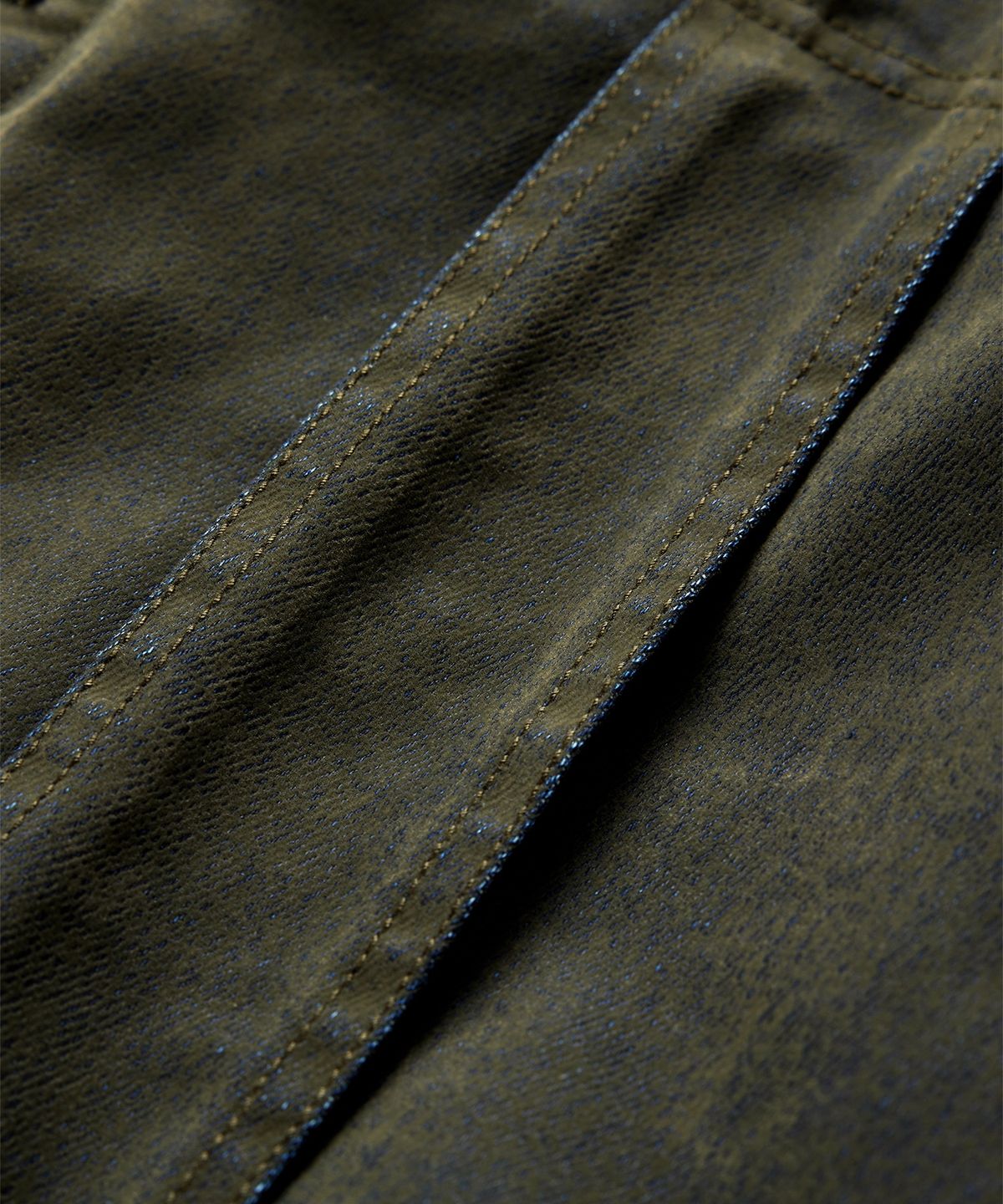 디키즈(DICKIES) 벨벳 데님 트러커 재킷 Olive