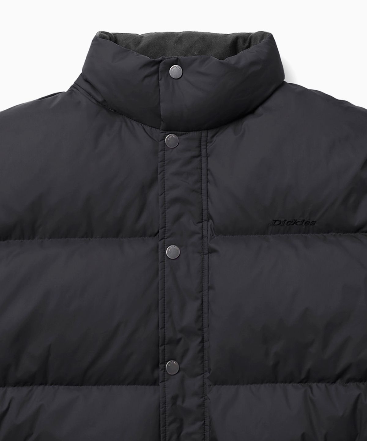 디키즈(DICKIES) 마이크로 립스탑 헤비 다운 재킷 Black