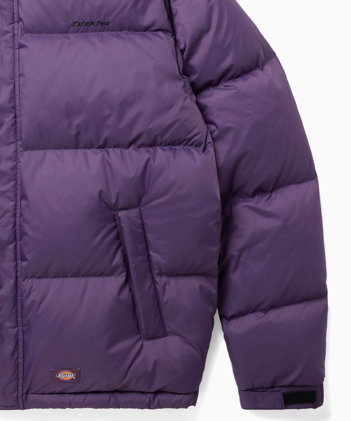 디키즈(DICKIES) 마이크로 립스탑 헤비 다운 재킷 Purple