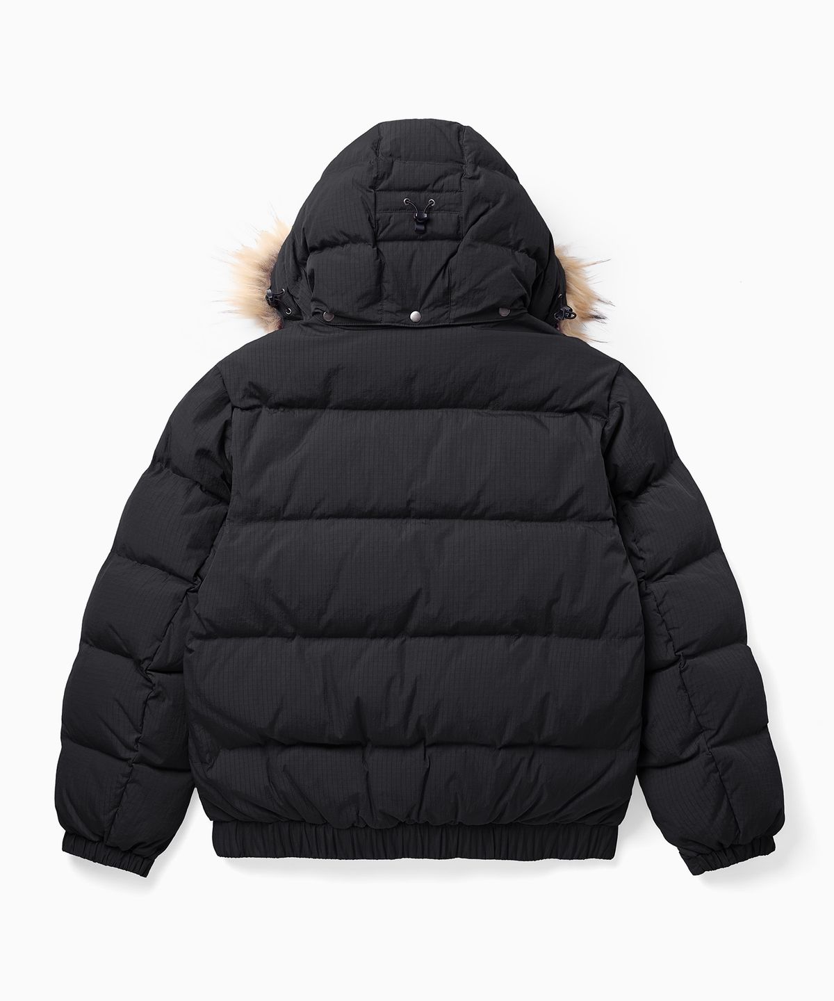 디키즈(DICKIES) 퍼 후디드 헤비 다운 재킷 Black
