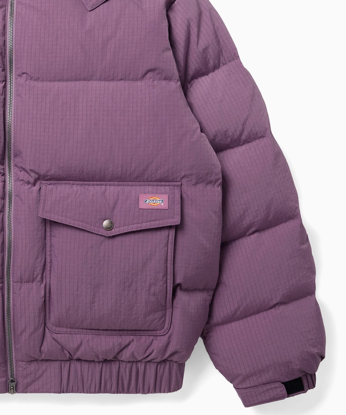 디키즈(DICKIES) 퍼 후디드 헤비 다운 재킷 Burgundy