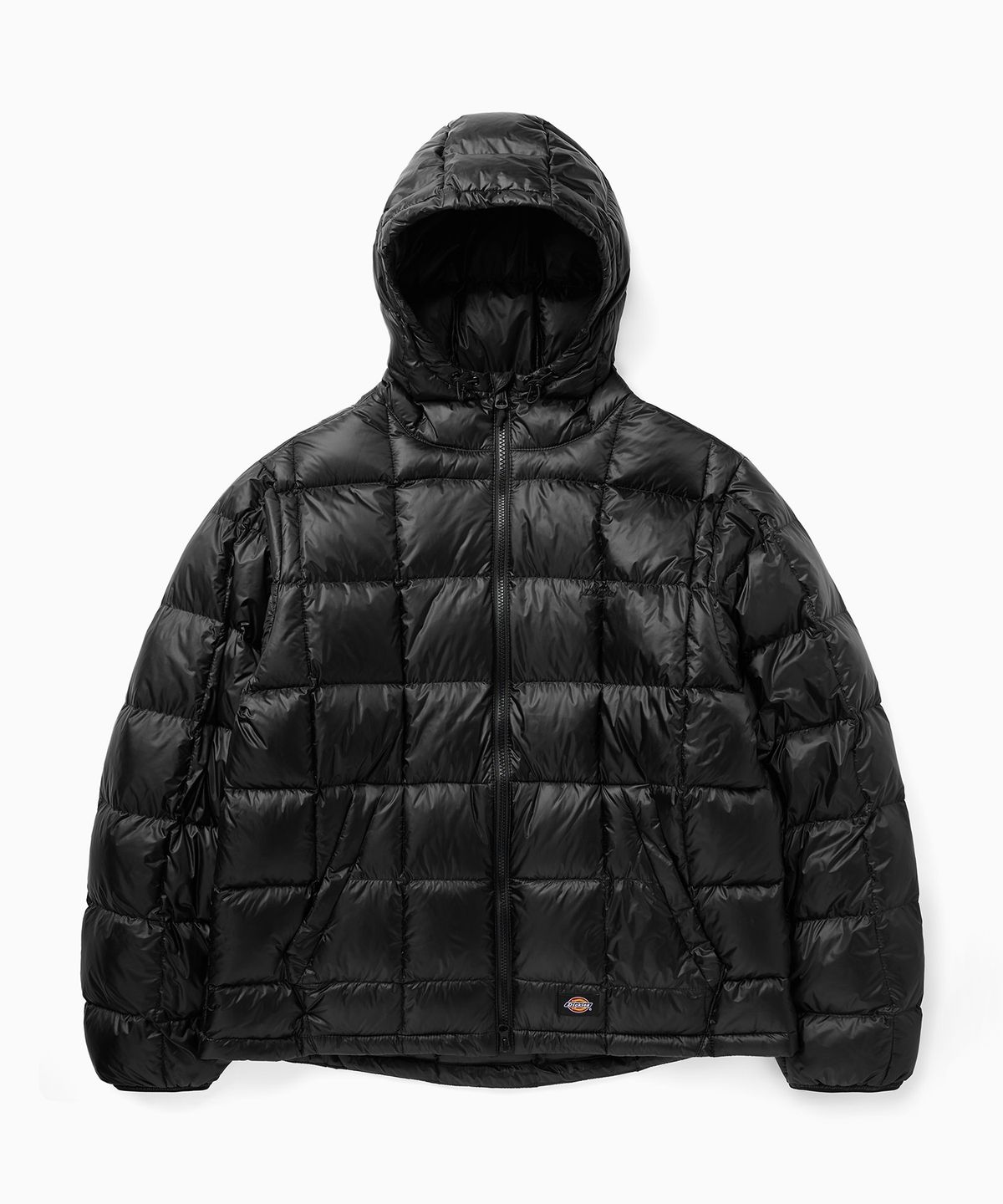 디키즈(DICKIES) 파고 후디드 미드 다운 재킷 Black