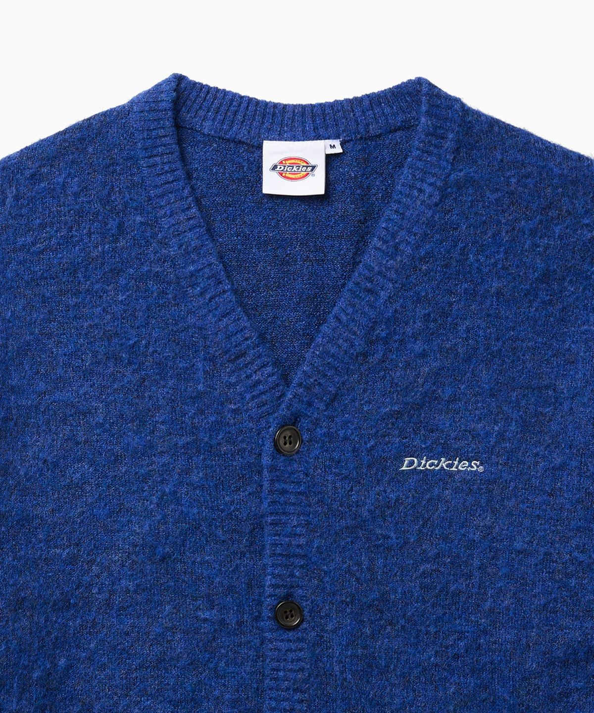 디키즈(DICKIES) 헤어리 니트 가디건 Blue