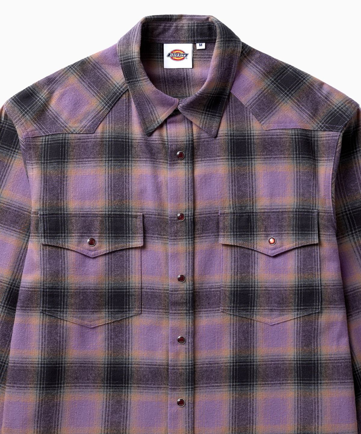 디키즈(DICKIES) 웨스턴 플라넬 셔츠 Purple