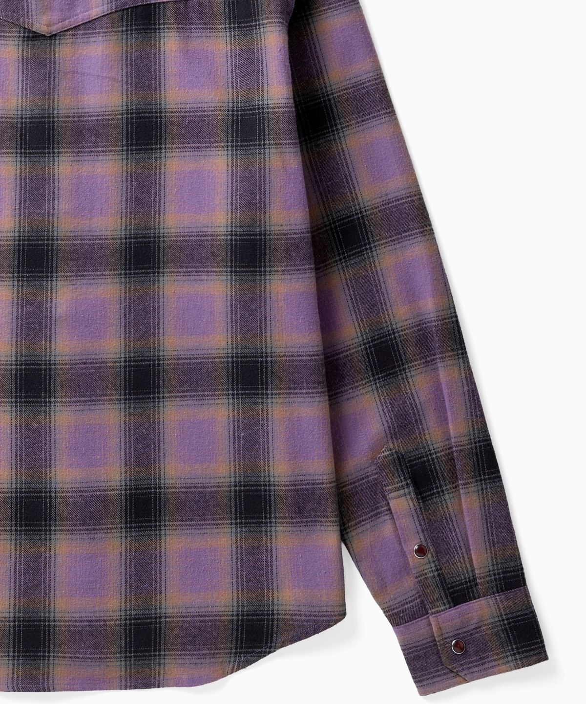 디키즈(DICKIES) 웨스턴 플라넬 셔츠 Purple