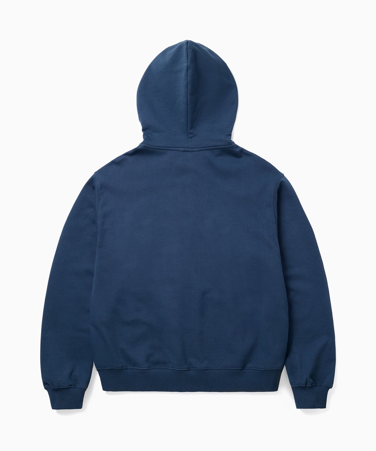 디키즈(DICKIES) 베이직 세미 크롭 집업 후디 Navy