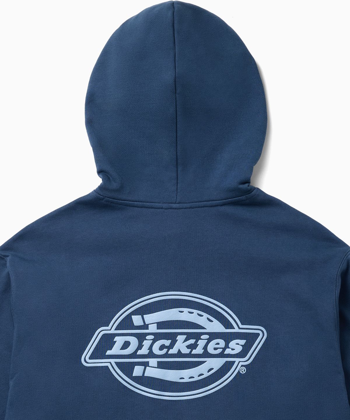 디키즈(DICKIES) 백 모노 로고 후디 Navy