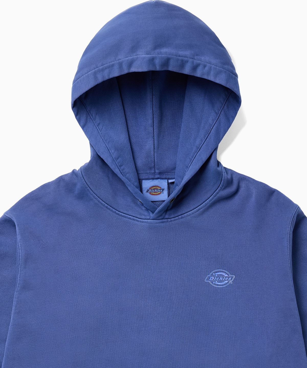 디키즈(DICKIES) 가먼트 다이드 크롭 후디 Purple