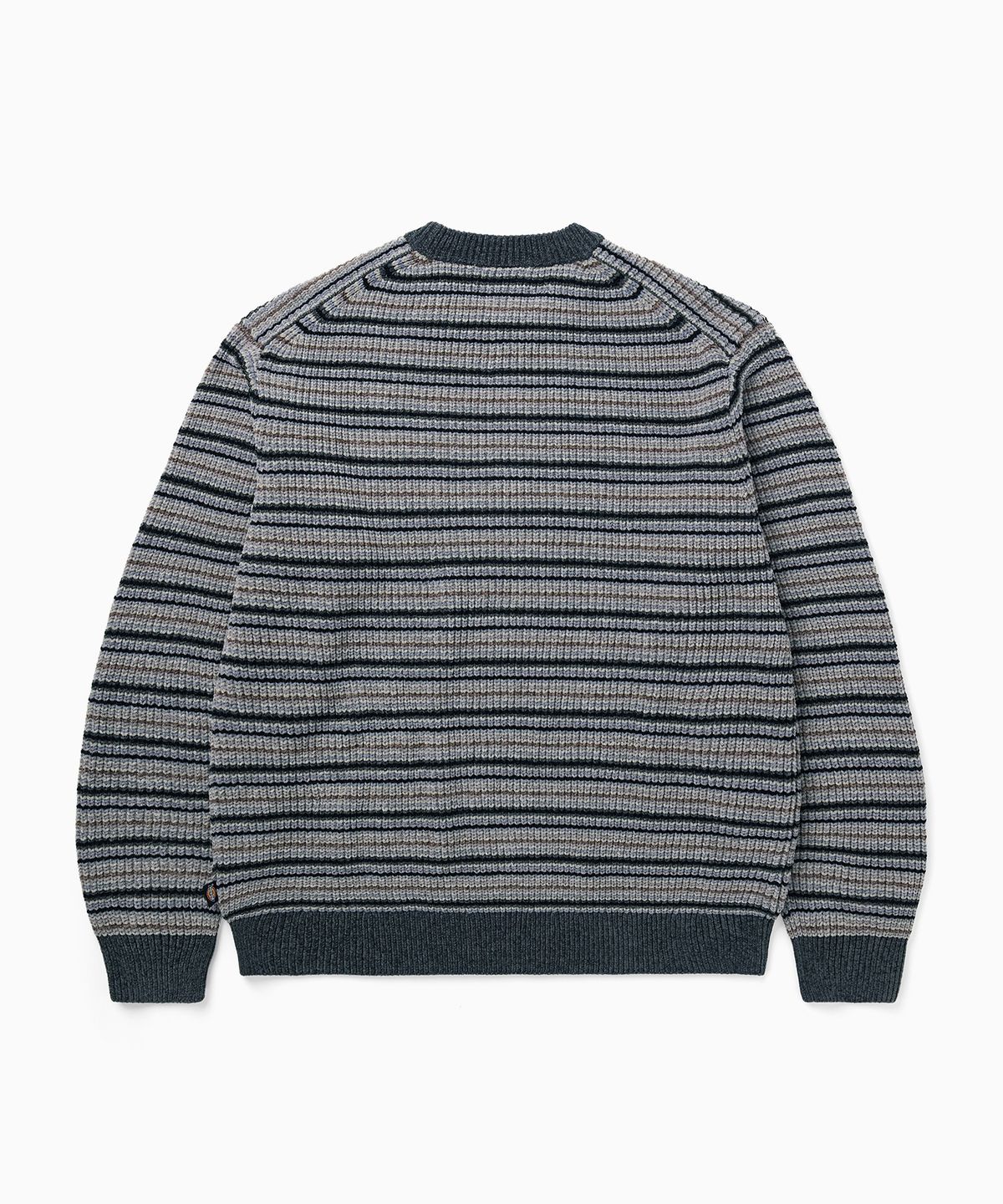 디키즈(DICKIES) 벨루아 스트라이프 니트 Black